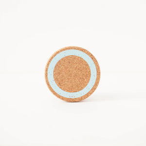 Organic Cork Coaster - Earth Sky