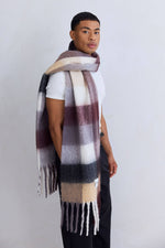 Load image into Gallery viewer, The Reykjavik Scarf - Dark Berry
