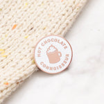 Load image into Gallery viewer, Hot Chocolate Connoisseur - Enamel Pin
