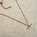 Load image into Gallery viewer, Gold Bar Necklace

