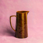 Load image into Gallery viewer, Ochre / Brown Stripe Jug
