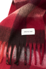 Load image into Gallery viewer, The Reykjavik Scarf - Burgundy Check
