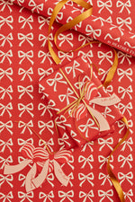 Load image into Gallery viewer, Gift Tag Bows - Set of 6 - red
