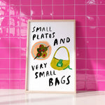 Load image into Gallery viewer, Small Plates and Very Small Bags Print
