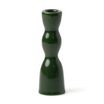 Load image into Gallery viewer, Low Wave Candle Holder - dark green

