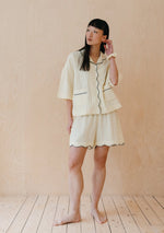 Load image into Gallery viewer, Cotton Pyjamas - buttermilk

