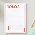 Load image into Gallery viewer, To Do&#39;s Notepad - red / green
