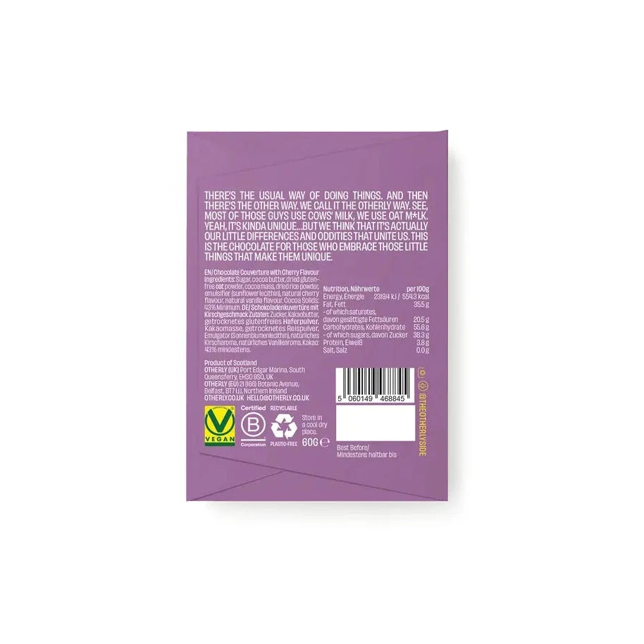 Cherry Oatm*Lk Bar - vegan