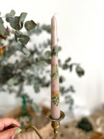 Load image into Gallery viewer, Christmas Florals Hand Painted Candle
