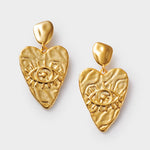 Load image into Gallery viewer, Solesi Heart Earrings
