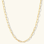 Load image into Gallery viewer, Laura Mini Oval Link Necklace
