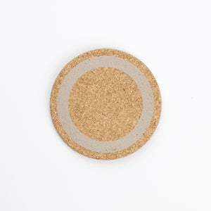 Organic Cork Coaster - Earth Clay