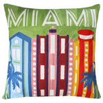 Load image into Gallery viewer, Miami Needlepoint Cushion - Limited Edition
