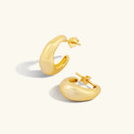 Load image into Gallery viewer, Tidal Hoop Earrings
