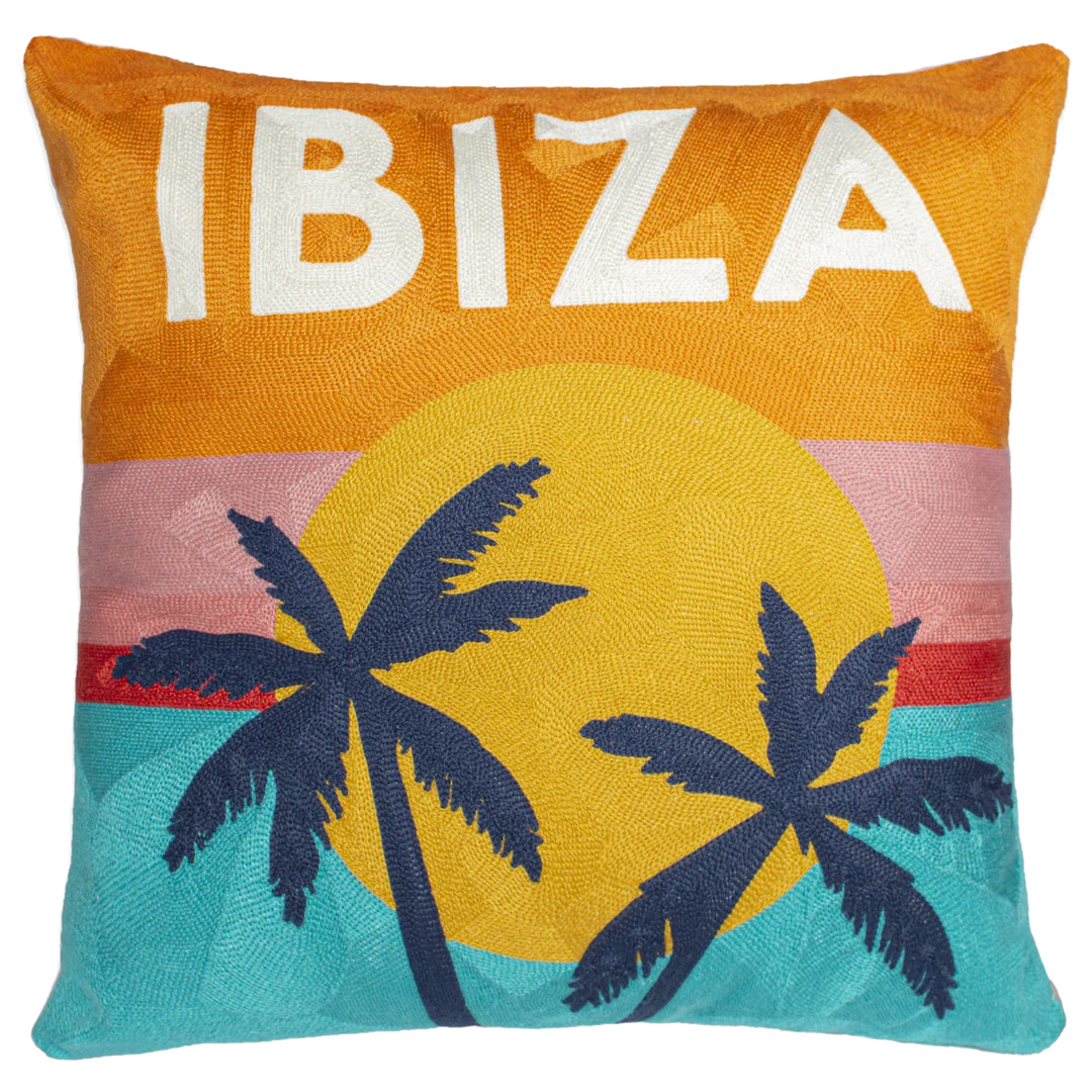 Ibiza Needlepoint Cushion - Limited Edition