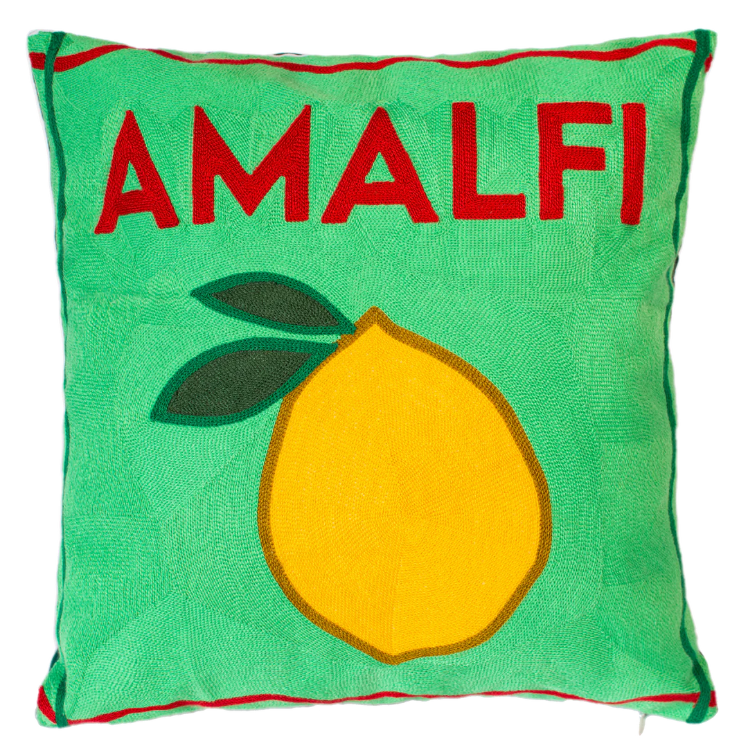 Amalfi Needlepoint Pillow - Limited Edition