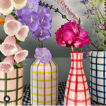 Load image into Gallery viewer, Vaisselle Boutique - &#39;Genie in a Bottle&#39;- Lilac / Lemon Gingham
