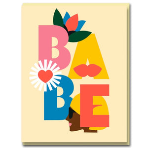 'Babe' Greeting Card