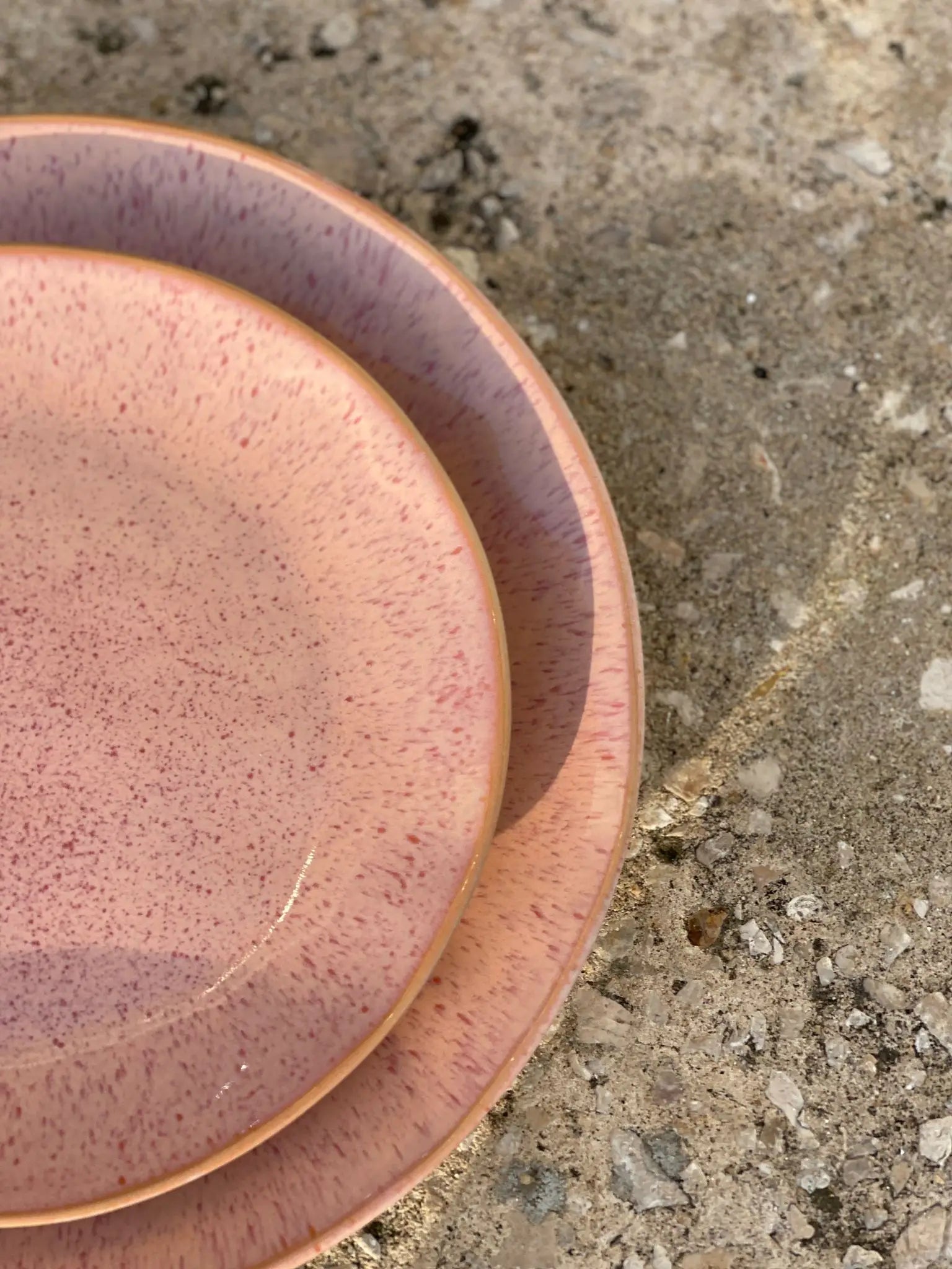 Coral Salad Plate