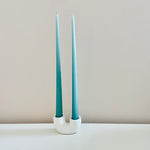 Load image into Gallery viewer, Teal Tapered Candle - pair
