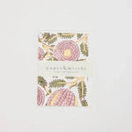 Load image into Gallery viewer, Marigold Hand Block Print Greeting Card
