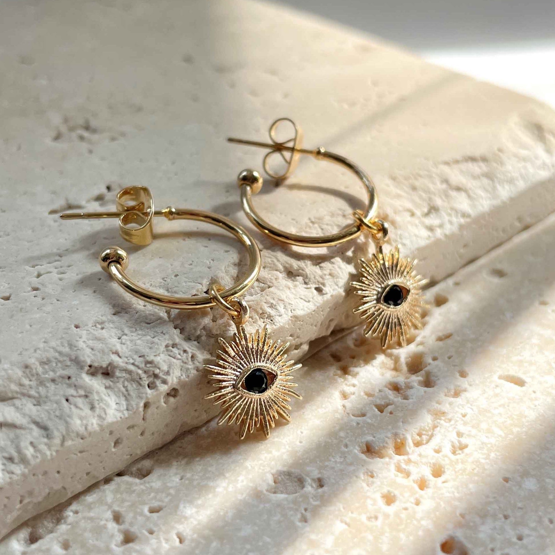 Stellar Hoop Earrings