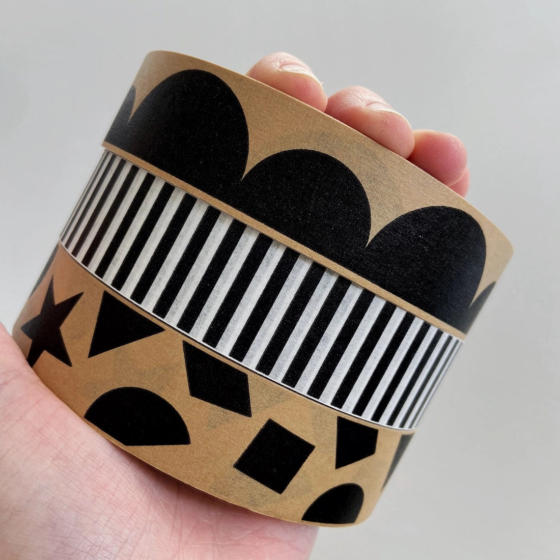 Geometric Shape Print Paper Tape