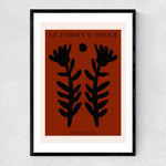 Load image into Gallery viewer, Le Jardin d&#39;Hiver RustPrint
