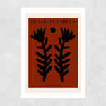 Load image into Gallery viewer, Le Jardin d&#39;Hiver RustPrint
