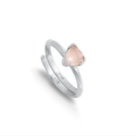 Load image into Gallery viewer, Audie Rose Quartz Ring - Silver
