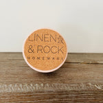 Load image into Gallery viewer, White Jesmonite Concrete Candle Holder
