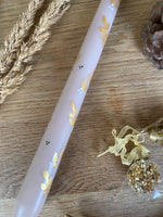 Load image into Gallery viewer, Mink Gold Holly Hand Painted Candle
