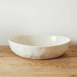 Large Serving Bowl - milk