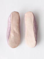 Load image into Gallery viewer, Morroccan Babouche Slippers - Vintage Pink
