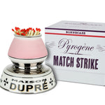 Load image into Gallery viewer, Maison Dupre Ceramic French Match Strike - pink &amp; white
