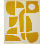 Load image into Gallery viewer, Bruten Cotton Knit Throw - mustard
