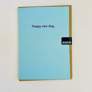 Happy New Dog Card