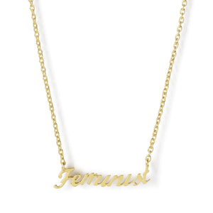 Feminist Necklace