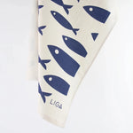 Load image into Gallery viewer, Organic Tea Towel - Fish
