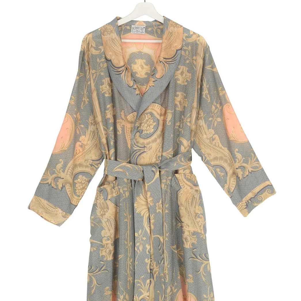 Rococo Grey Gown