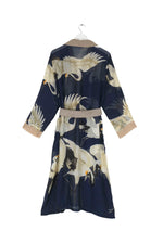 Load image into Gallery viewer, Navy Stork Gown
