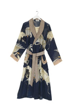 Load image into Gallery viewer, Navy Stork Gown
