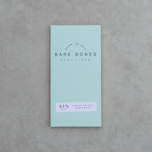 Bare Bones Guatemala 65% Dark Chocolate - 70g bar