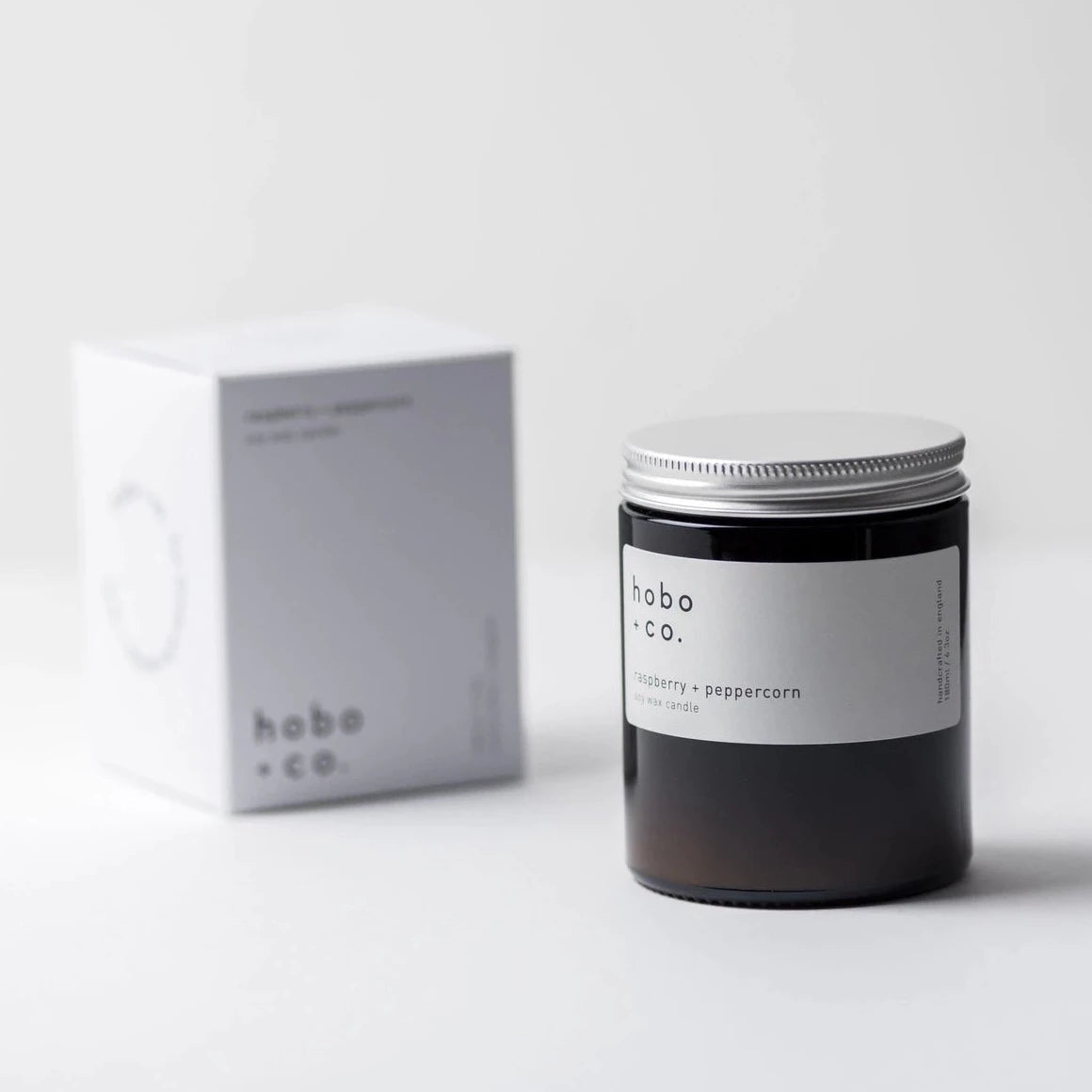 Raspberry + Peppercorn Candle - medium