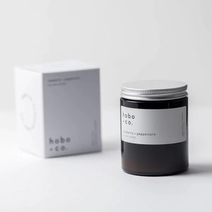 Raspberry + Peppercorn Candle - medium