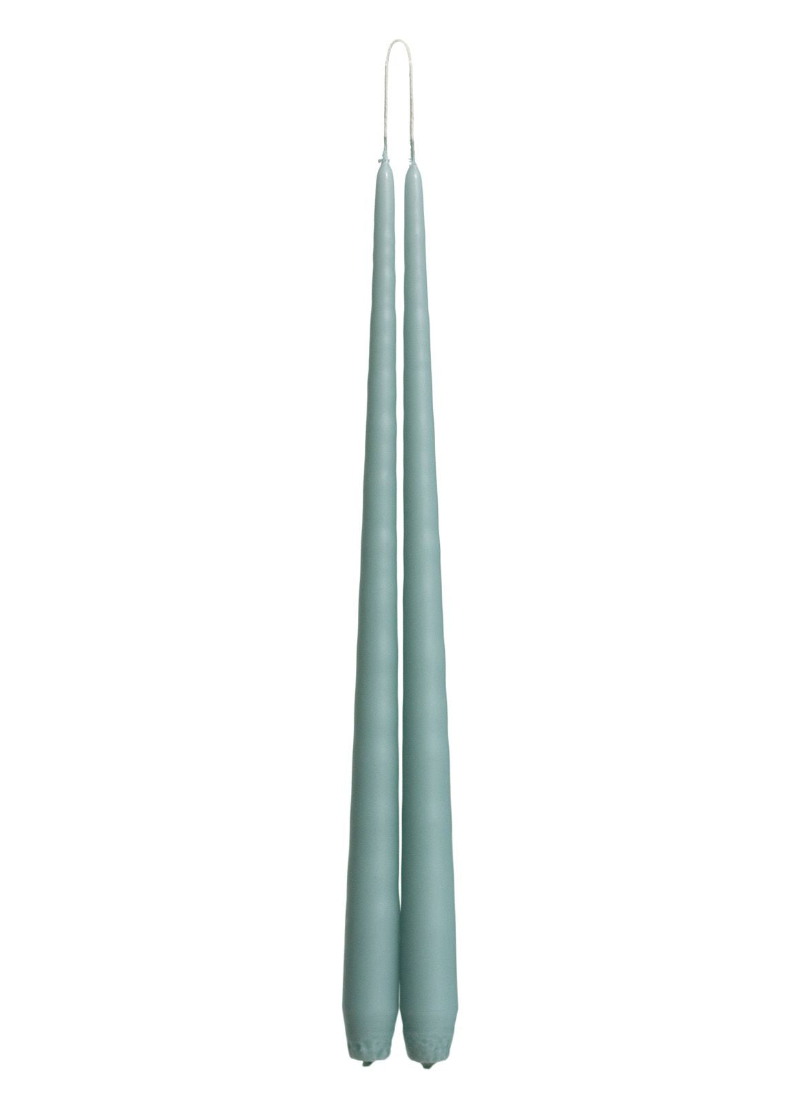 Teal Tapered Candle - pair