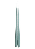 Load image into Gallery viewer, Teal Tapered Candle - pair
