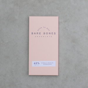 Bare Bones 55% Honduras Milk Chocolate - 70g bar