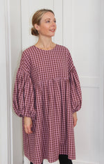 Load image into Gallery viewer, Rory Dress - violet / chestnut
