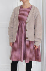 Load image into Gallery viewer, Rory Dress - violet / chestnut
